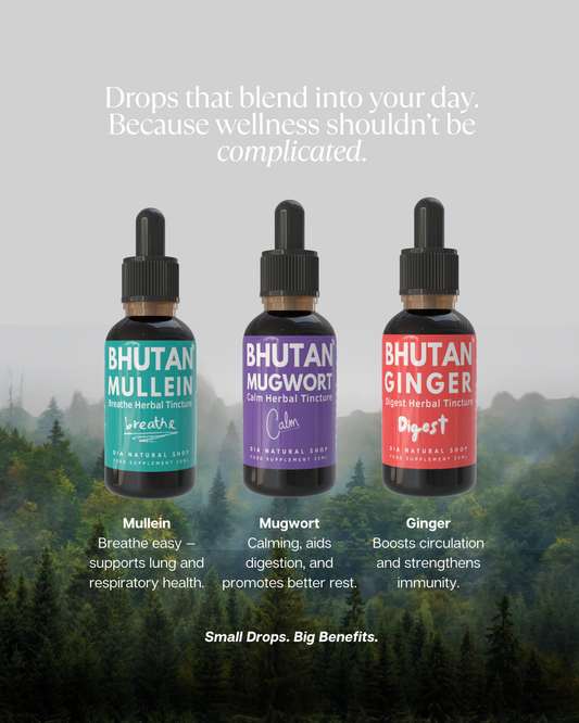 Bhutan Mugwort Tincture (Apple Cider Vinegar-Based)