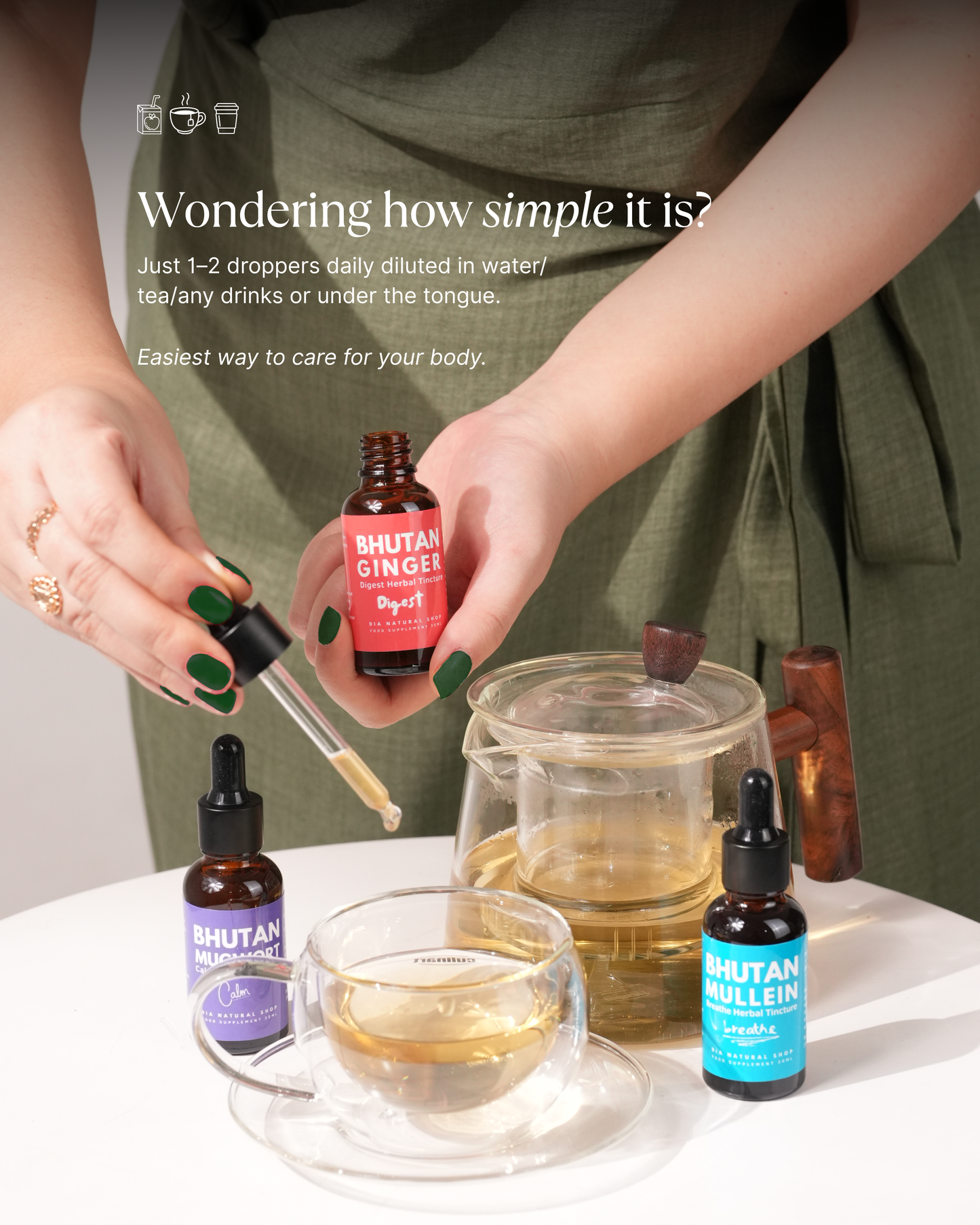 Bhutan Mullein Tincture (Apple Cider Vinegar-Based)