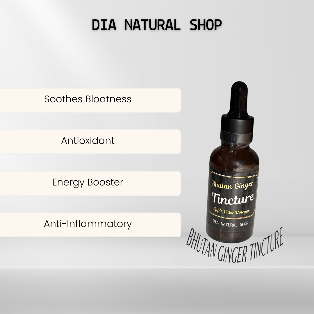 Bhutan Ginger Tincture (Apple Cider Vinegar-Based)