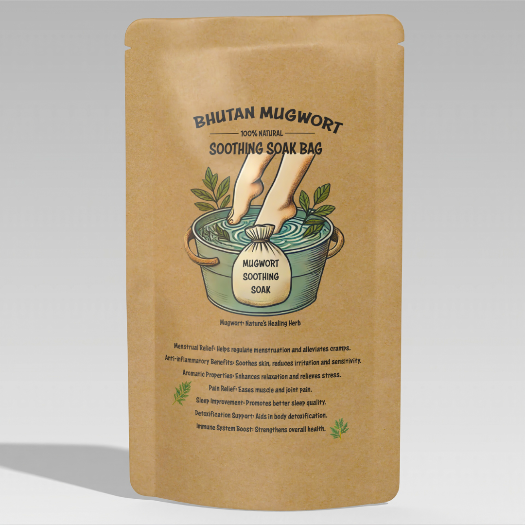 Bhutan Mugwort  Soothing Soak Bags