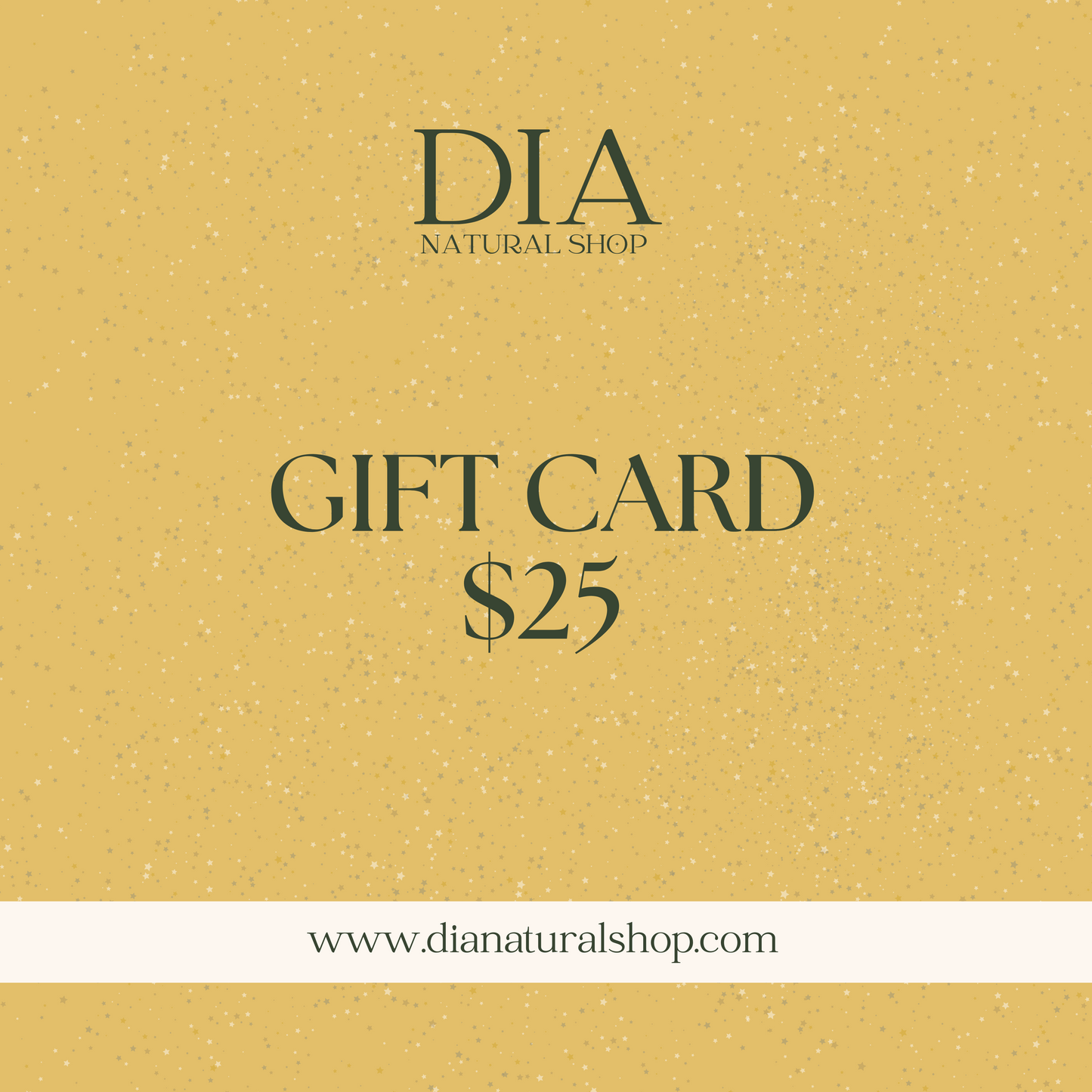 DIA天然商店礼品卡