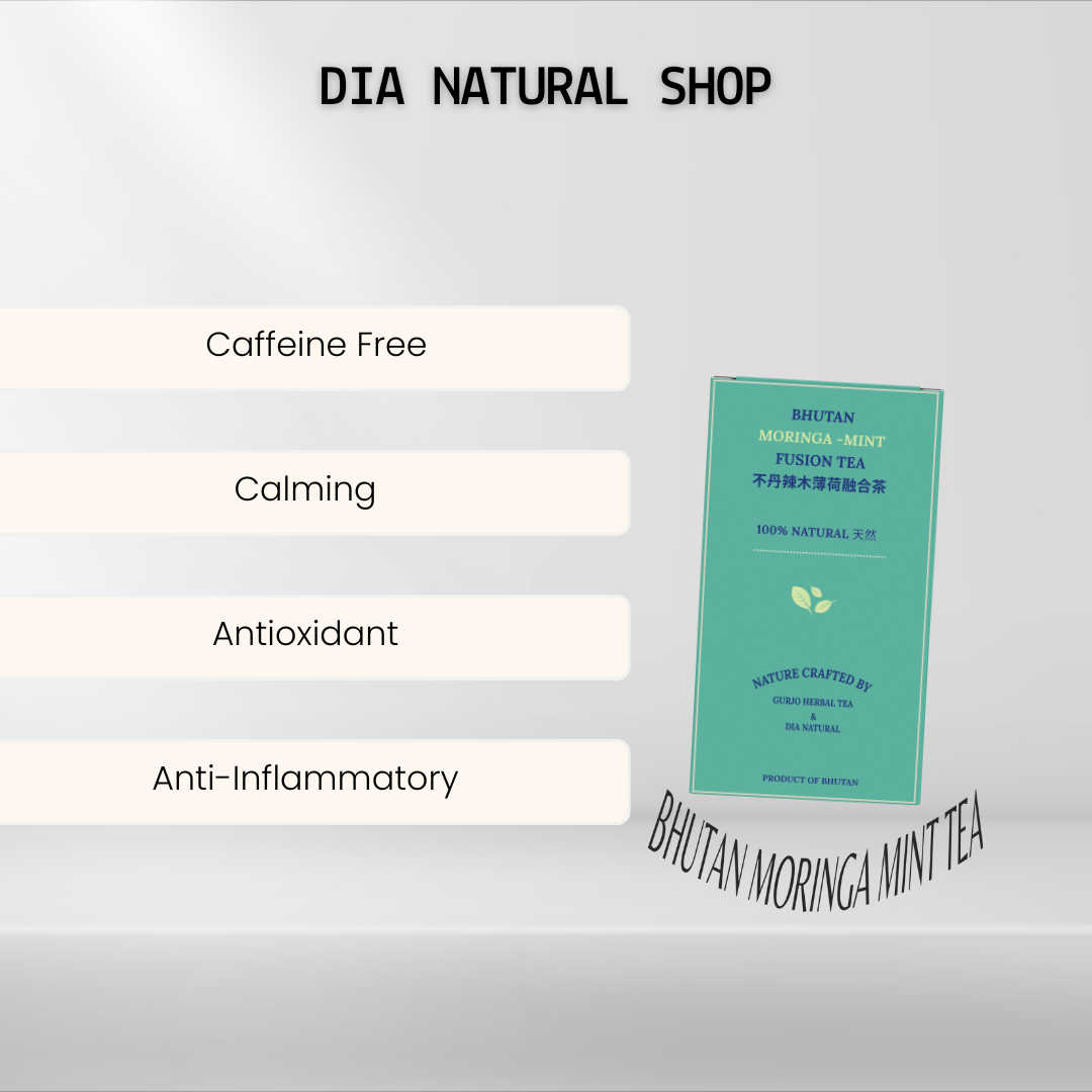 Moringa Mint Tea (No Caffeine)