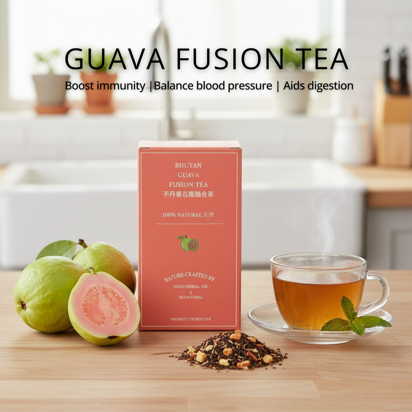 Guava Tulsi Fusion Tea