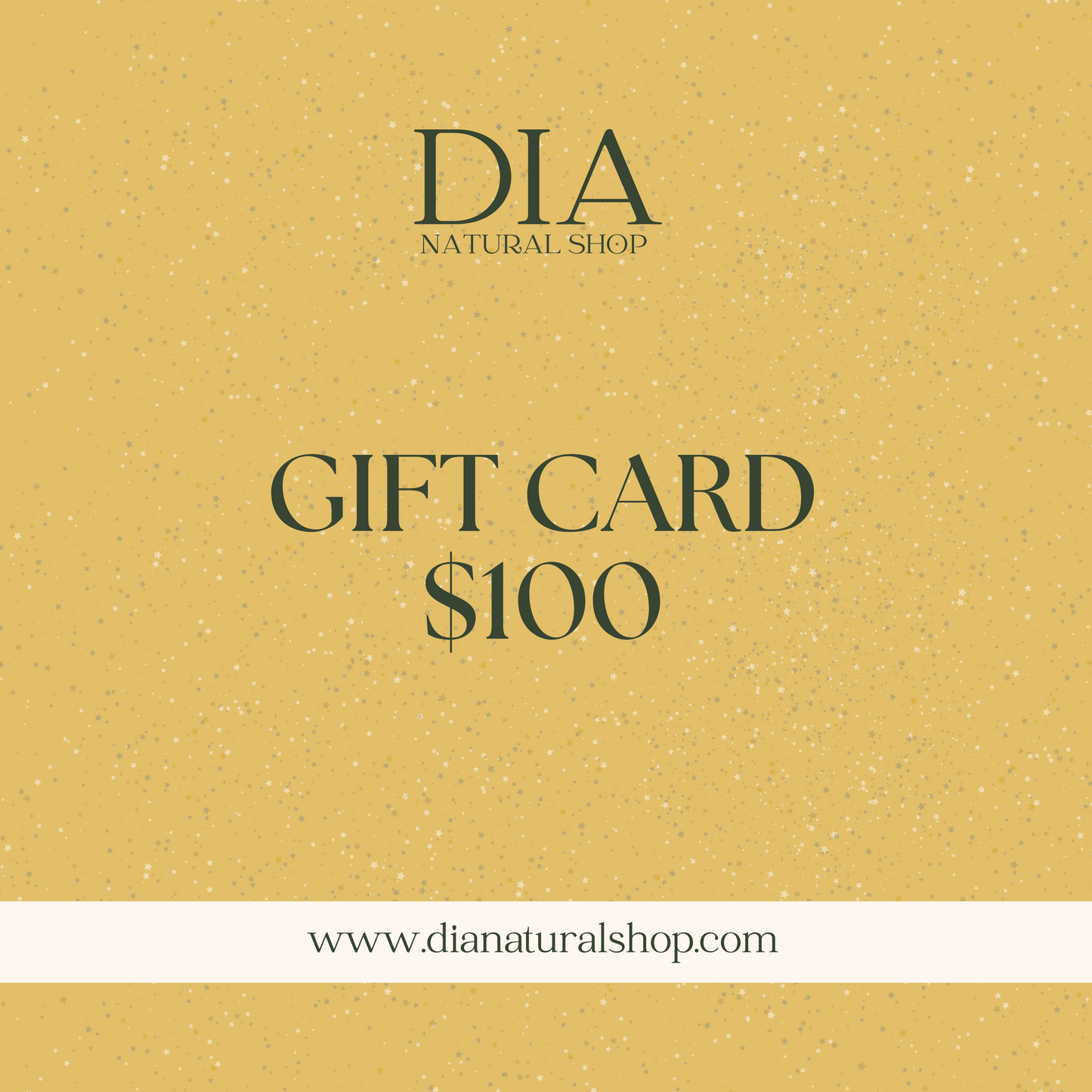 DIA天然商店礼品卡