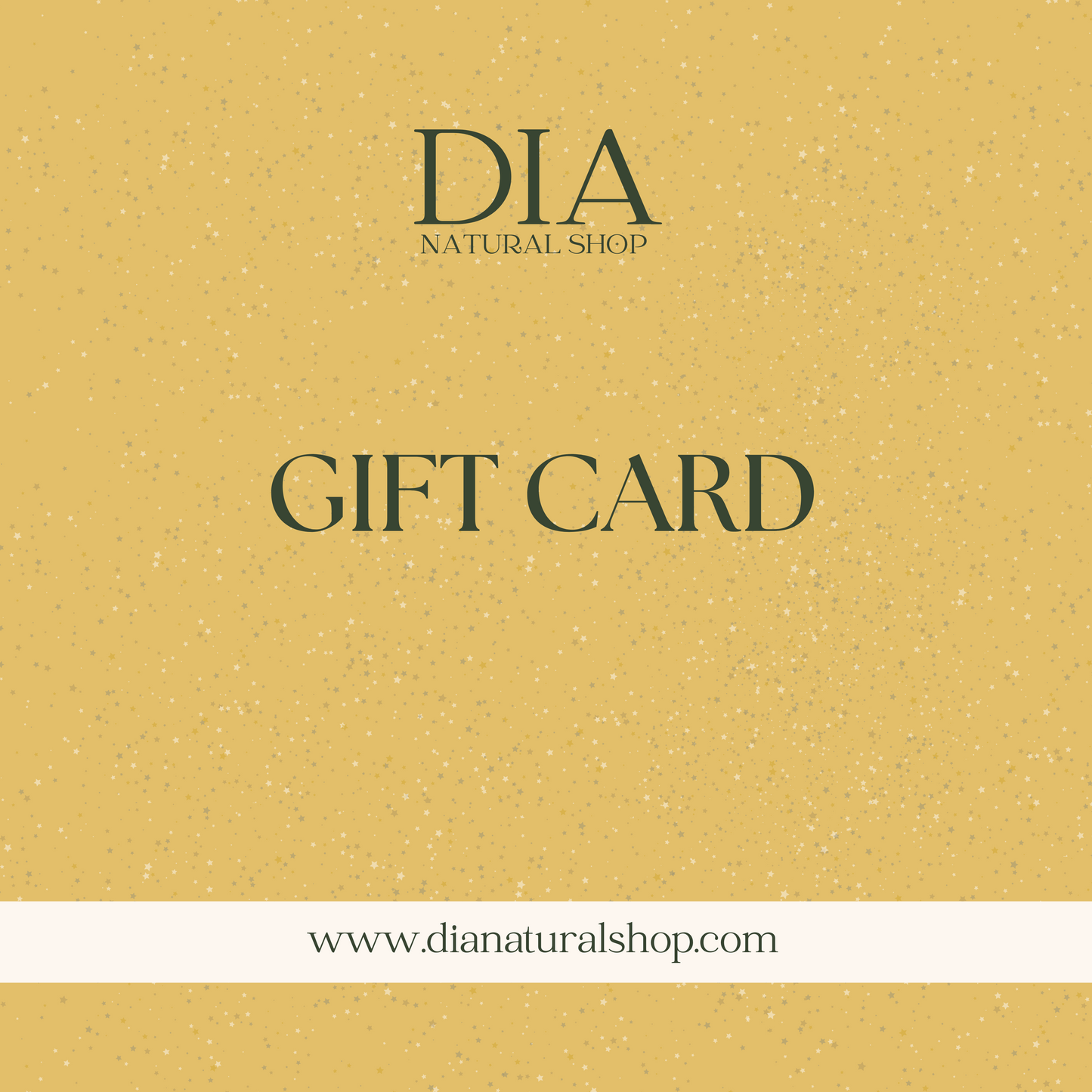 DIA天然商店礼品卡