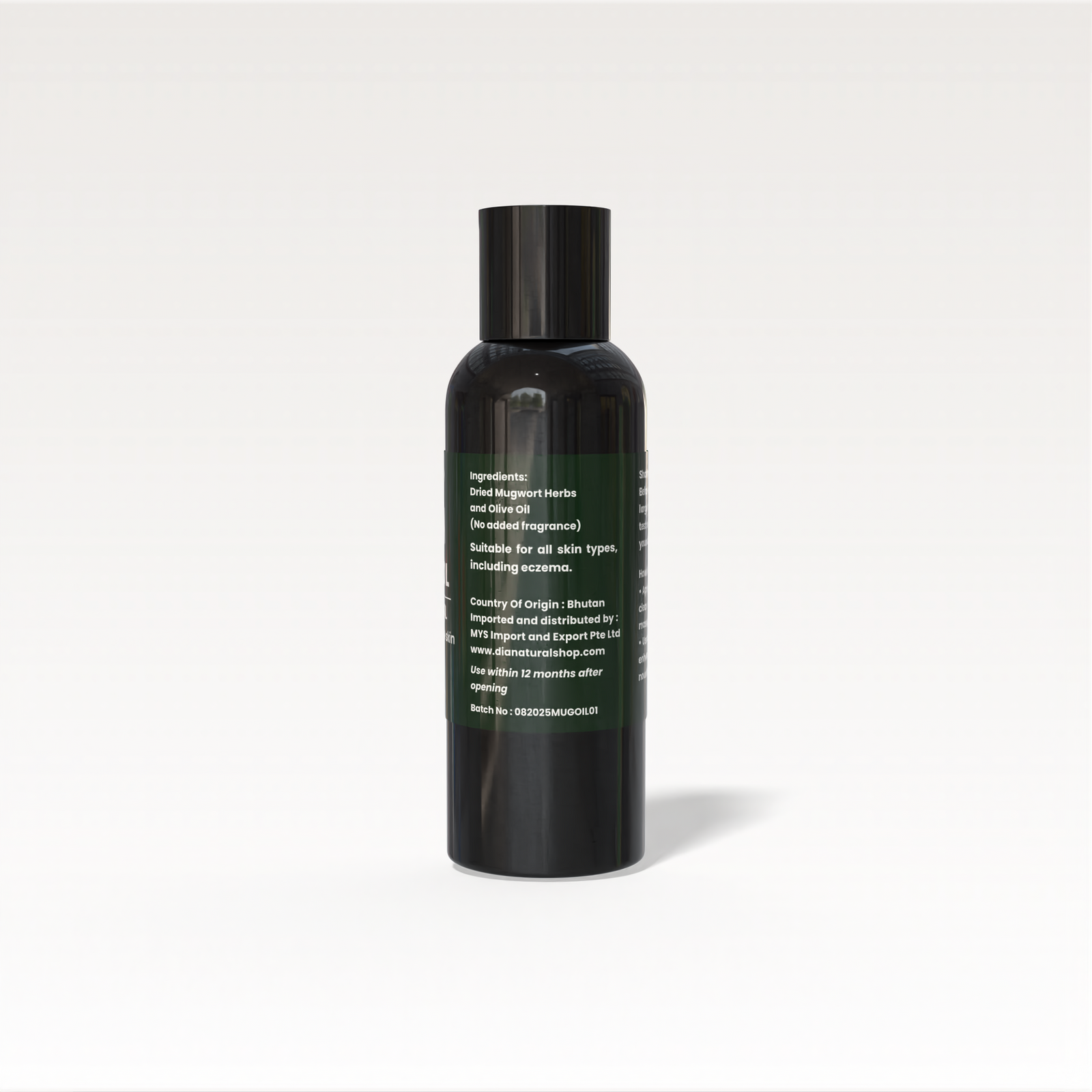 Bhutan Mugwort Body and massage Oil