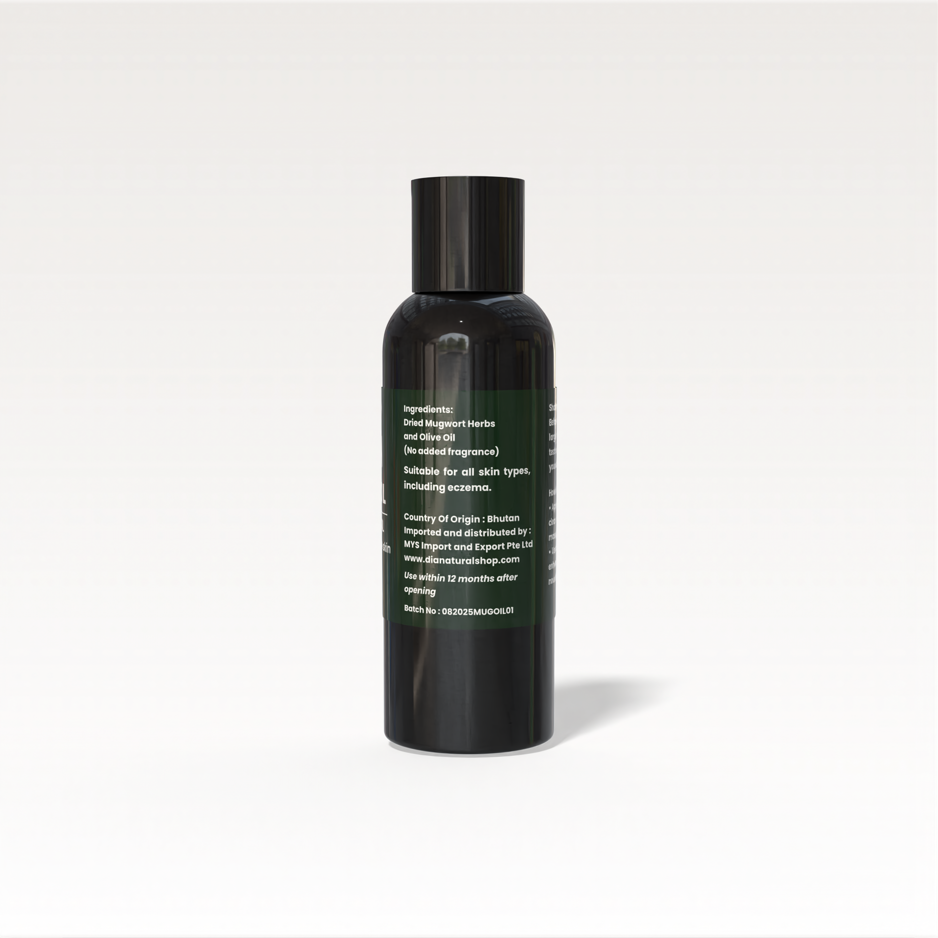 Bhutan Mugwort Body and massage Oil