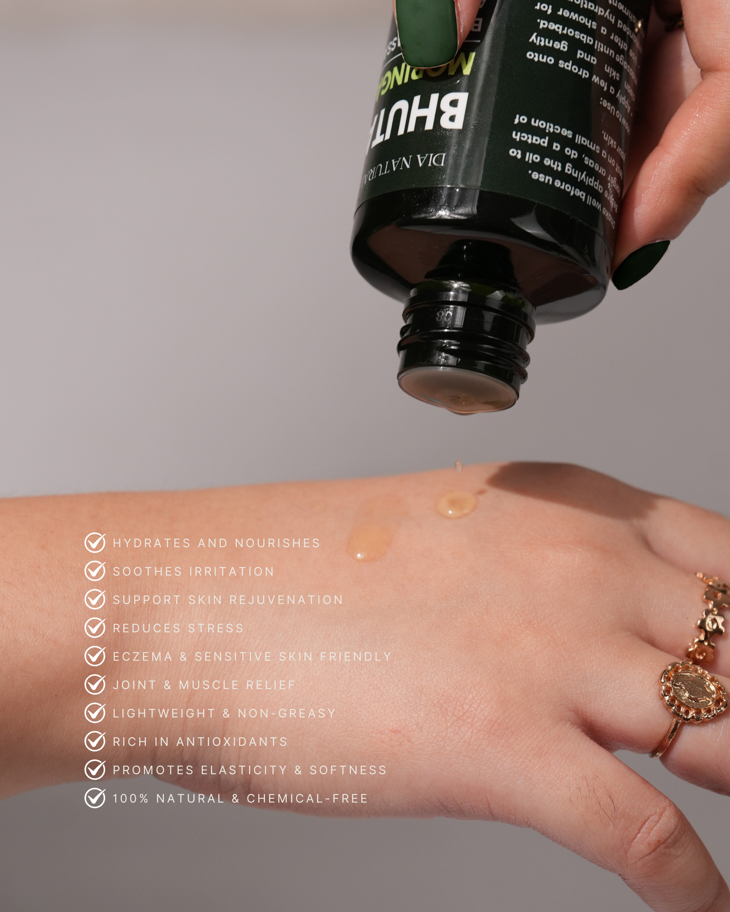 不丹辣木身体按摩油