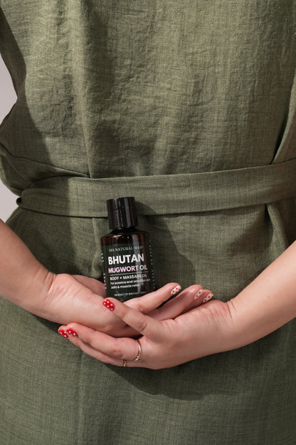 不丹艾草身体按摩油