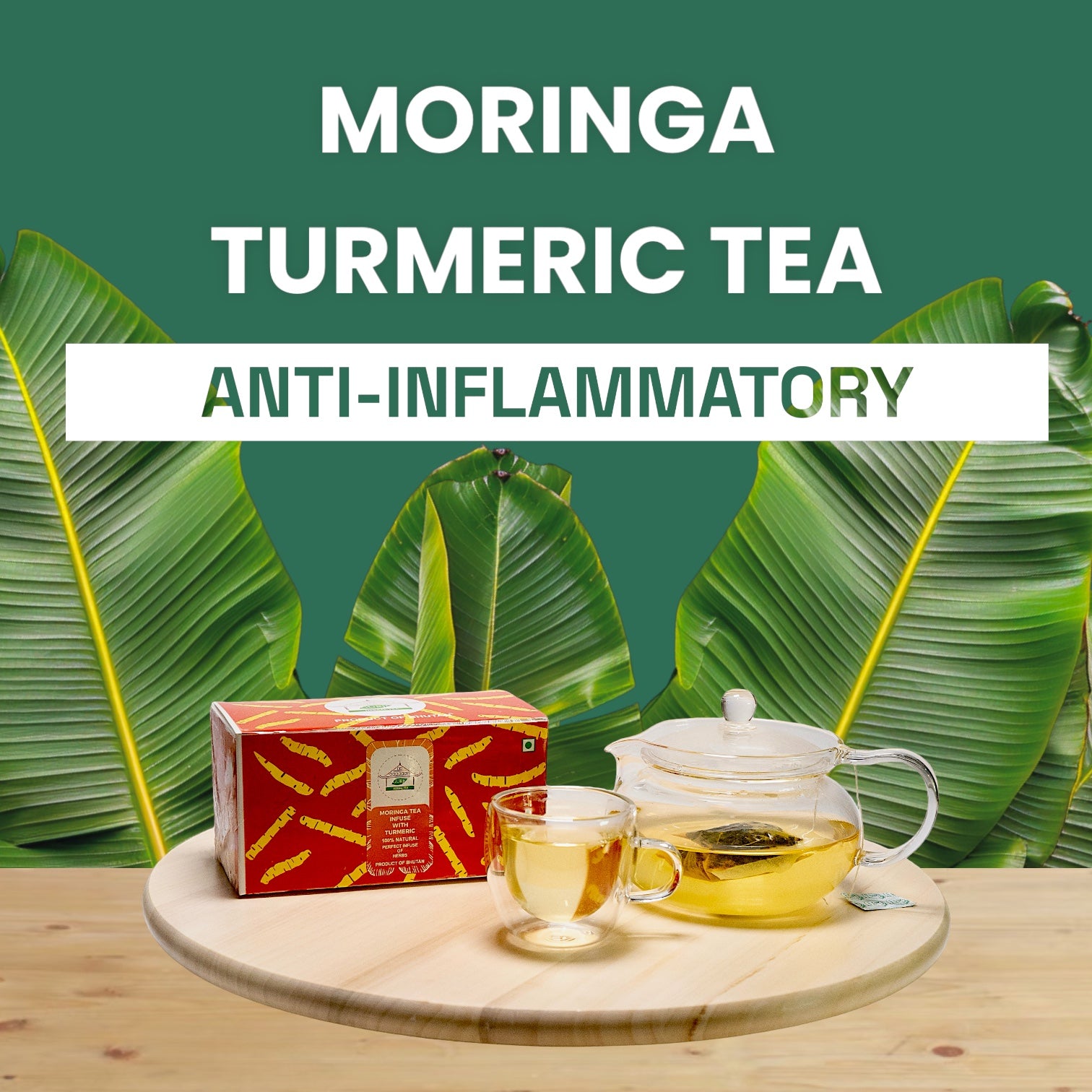Moringa with Turmeric Wellness Tea