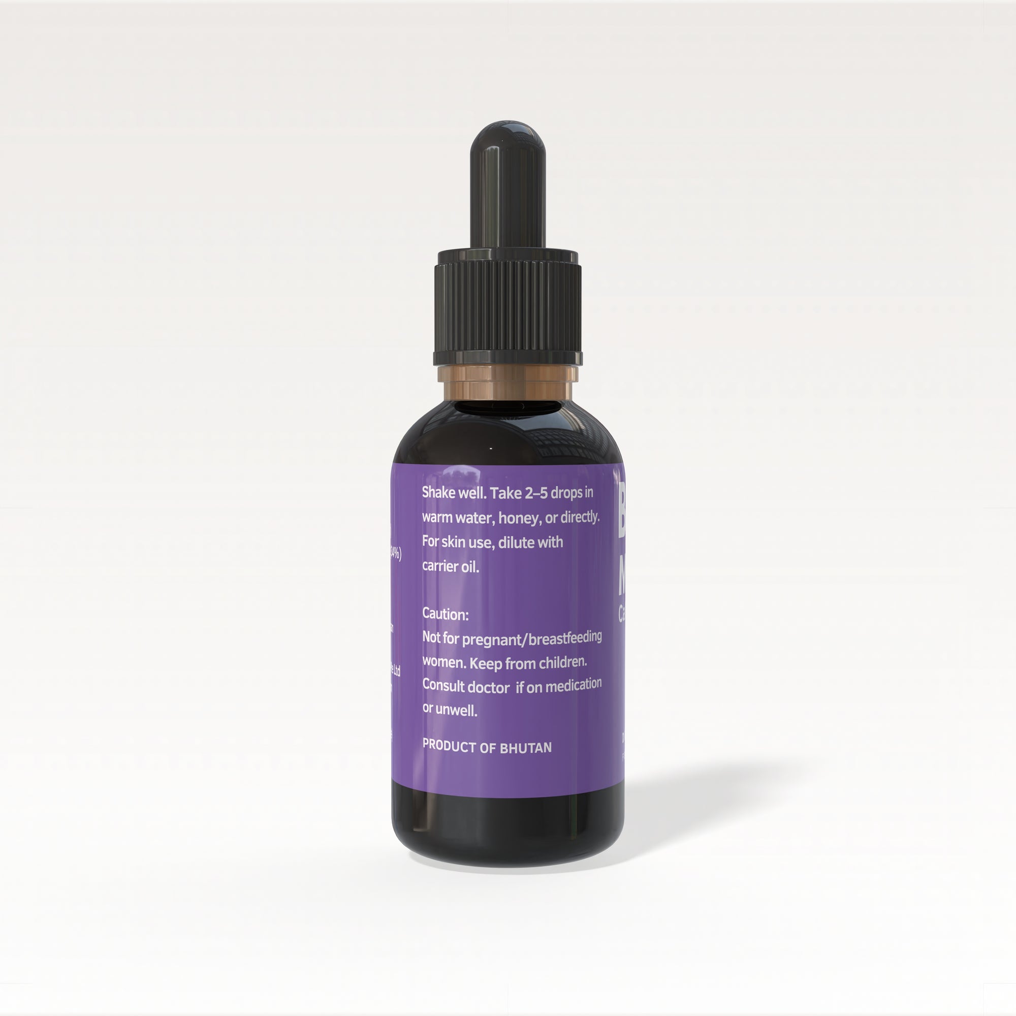 Bhutan Mugwort Tincture (Apple Cider Vinegar-Based)