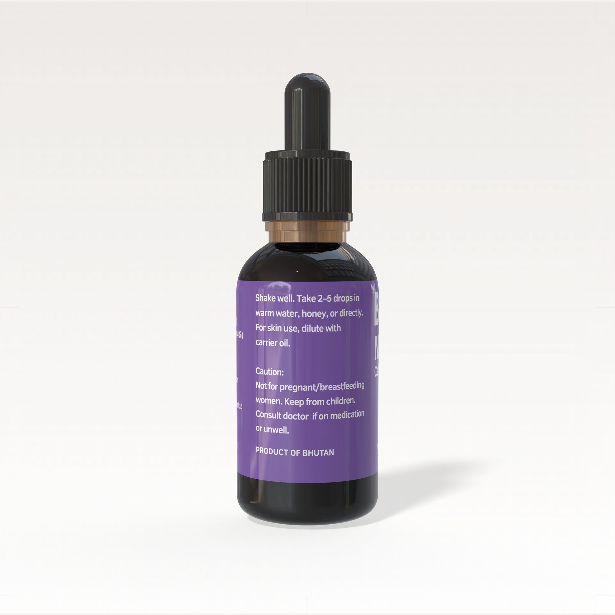 Bhutan Mugwort Tincture (Apple Cider Vinegar-Based)