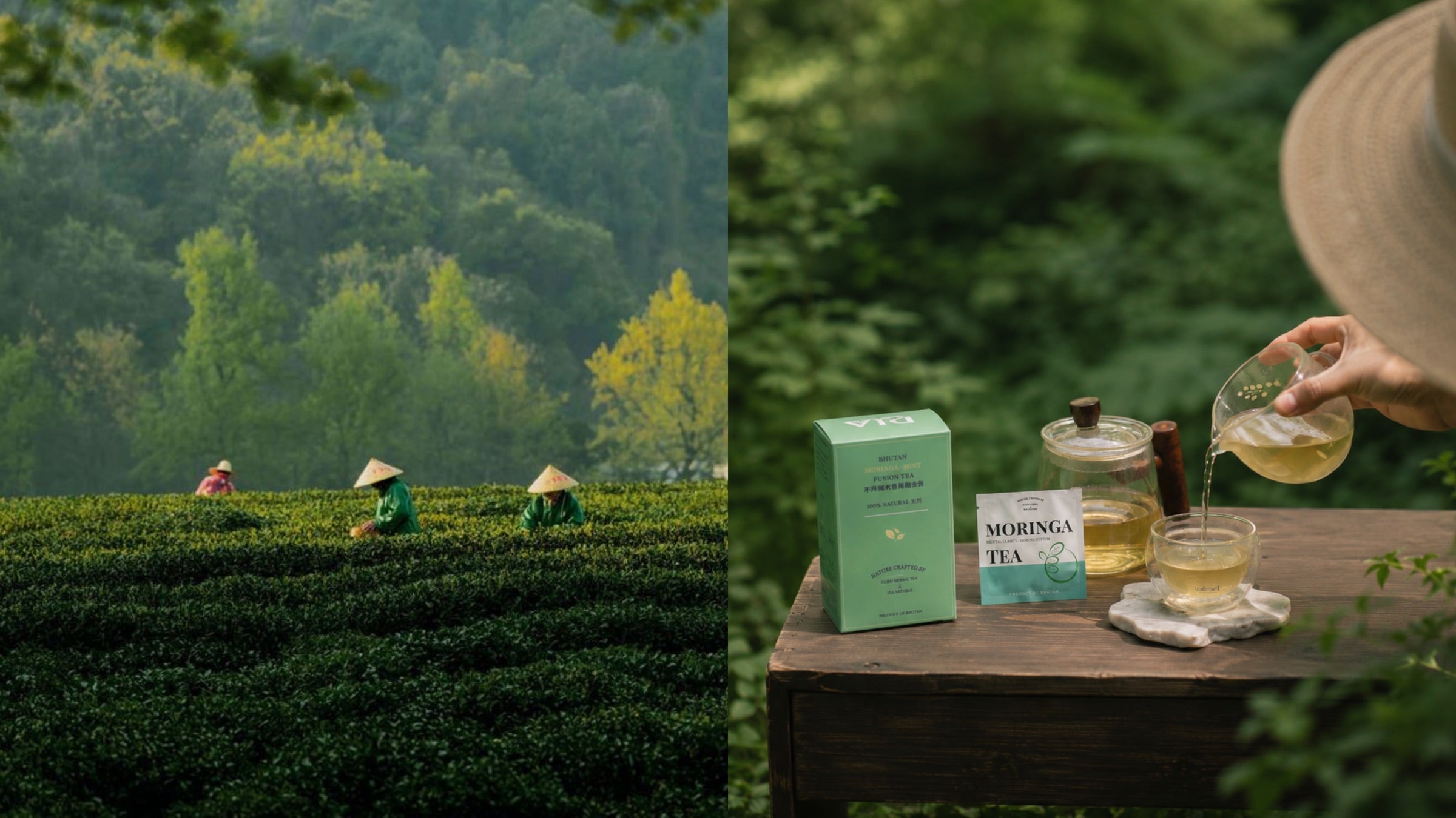 Crafted in Bhutan.From Nature for You.