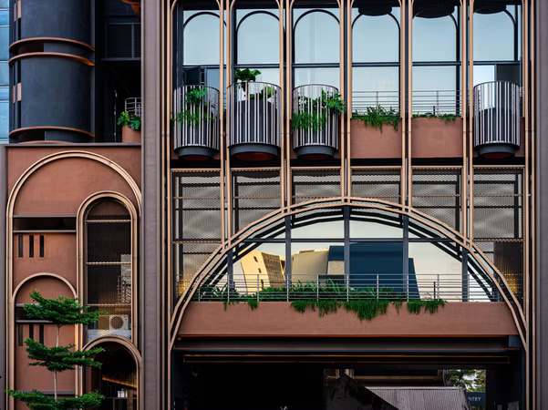 Exterior of the building housing DIA Natural's wellness studio